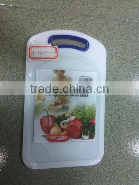 AVON hot sale Glass chopper table/glass round chopping board/chopping block/Plastic pp cutting board
