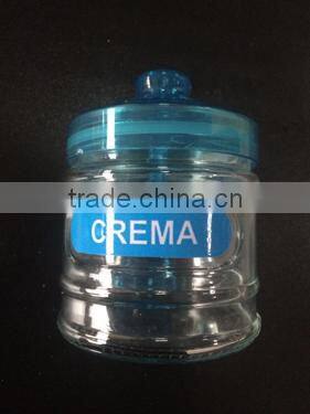 glass jar/ Candy jar/3PCS Candy jar/glassware for cafe,cream