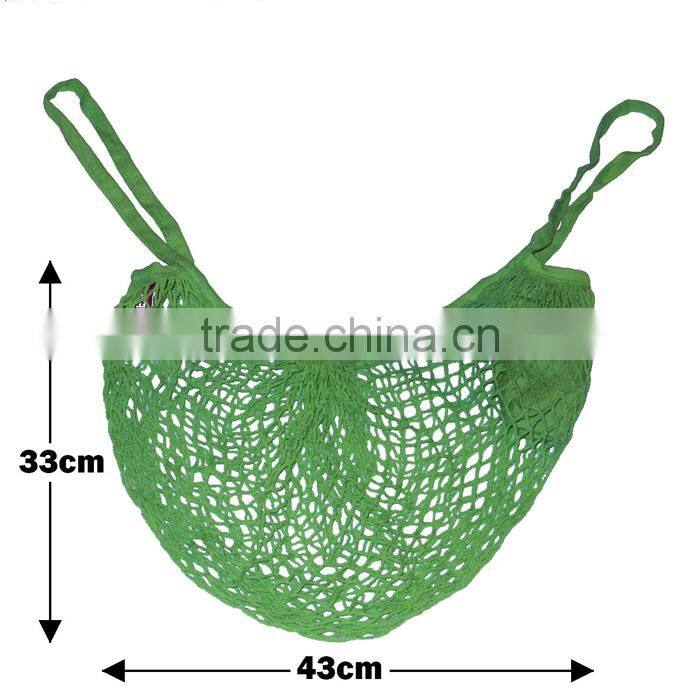 Professional Manufacturer Supplier Cotton Mesh Shopping Bag