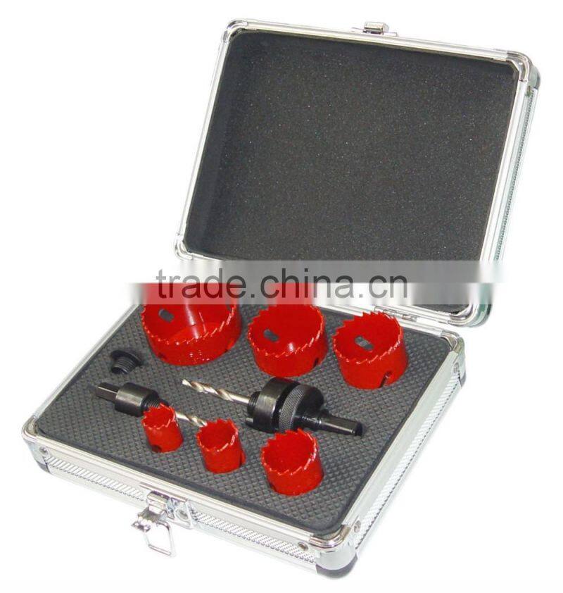 9pc Bi-Metal Hole Saw Set