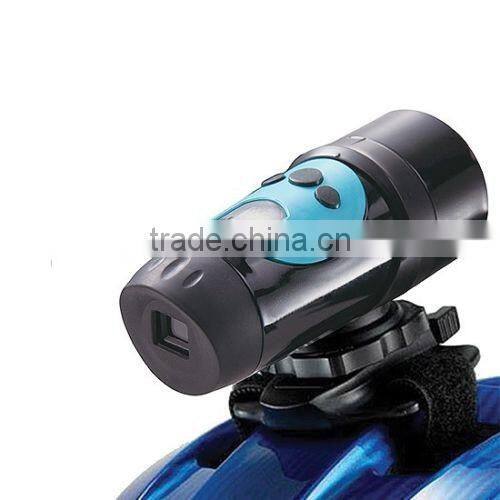 2016 New high quality Waterproof Extreme Action Sport Camera HD720p Bicycle helmet Action Sport DV AT68