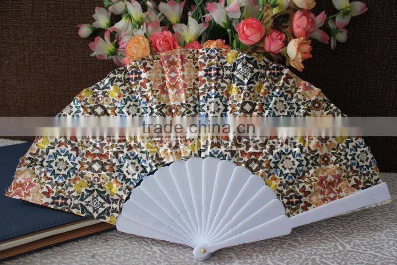 Spanish style plastic hand fan