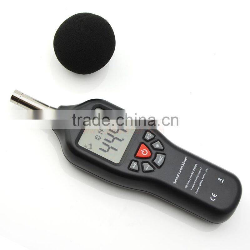 30~130dB USB Digital Sound Auto Ranging Level Meter Decible Logger Noise level Meter