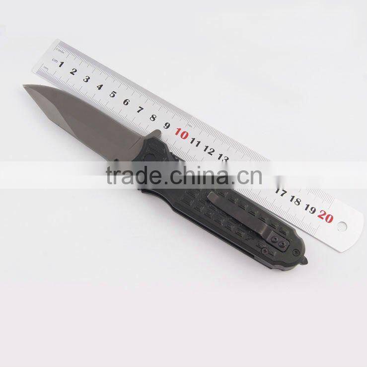 New design Multi functional stainless steel folding pocket strider knife PA43D