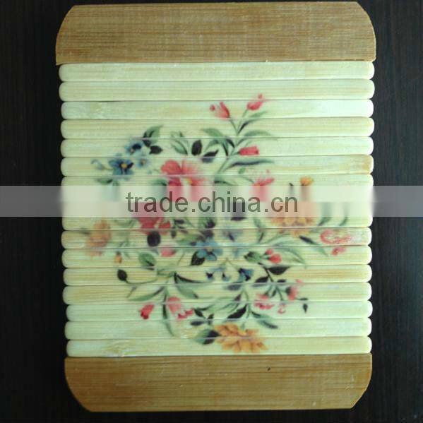 colorful woven bamboo placemat wholesale