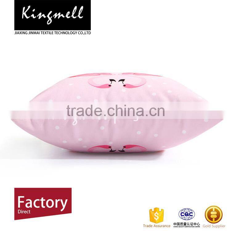 Custom flamingo digital printed plain polyester cushion covers wholesale products