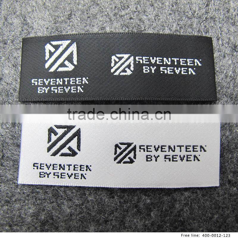 Overlock Custom Garment Woven Label