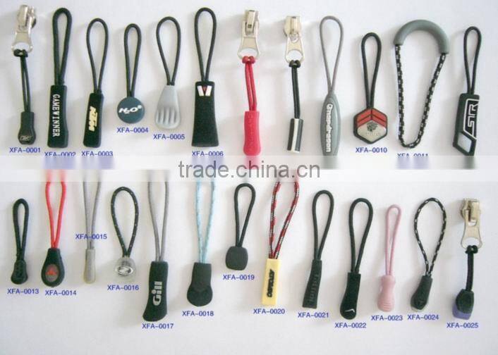 eco-friendly pvc zipper puller