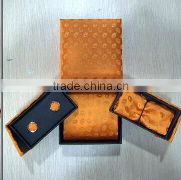 Hot selling Wholesale ties for Men Tie Cufflink Hankie Gift Box