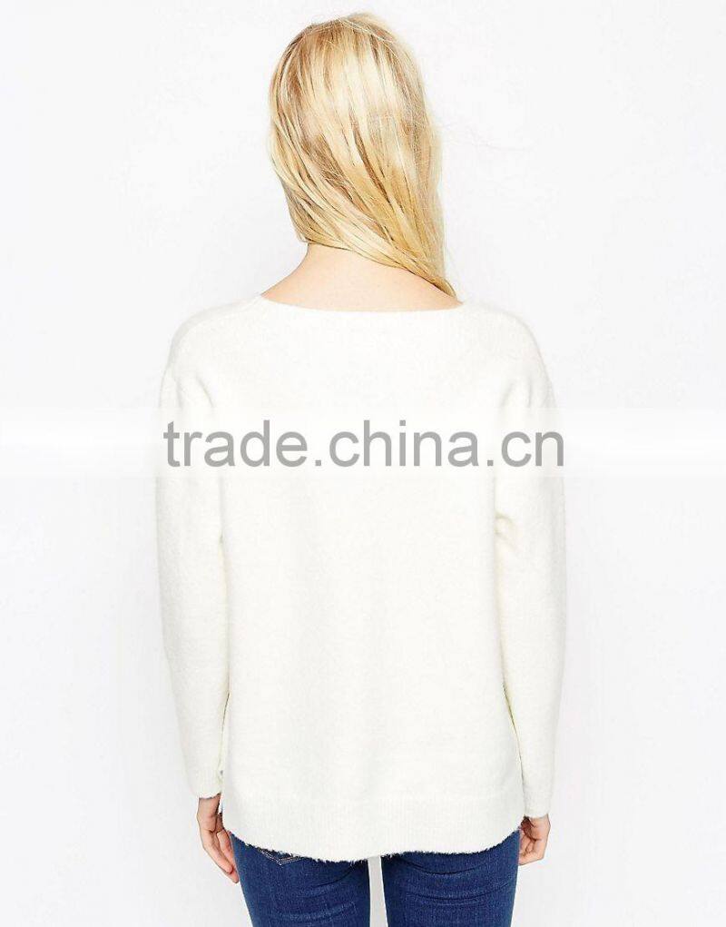 beautiful Christmas pullover sweater designs for women