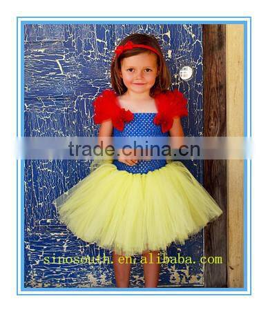 handmade birthday girls colorful tutu dress lined