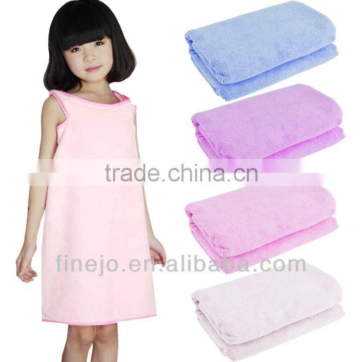 Children's Unisex Microfiber towels soft Magic bath towel bathrobes bath skirt beach SV000673