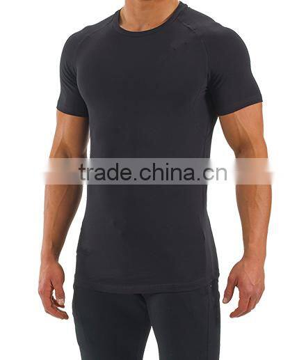 Wholesale Clothing,Men Bodybuilding Gym Fitness 95% Cotton 5% Elastane Custom T Shirt Athletic Apparel Manufacturers In China