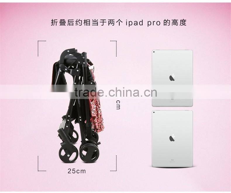 Manufacturer supply Super lightweight mini buggy comfortable folding baby stroller