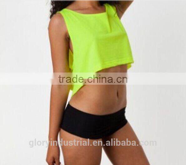 2015 plain crop tops wholesale women