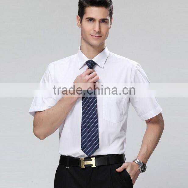 Customized plus size wholesale quality men office shirts