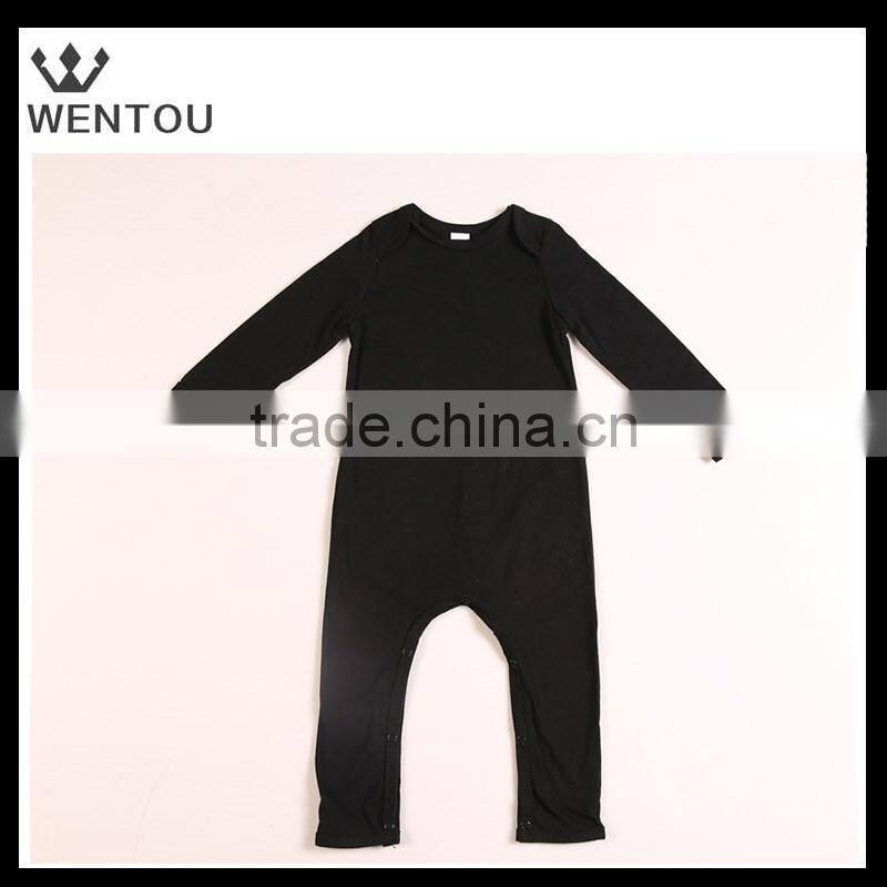 Wholesale monogrammed solid color Baby Onesie