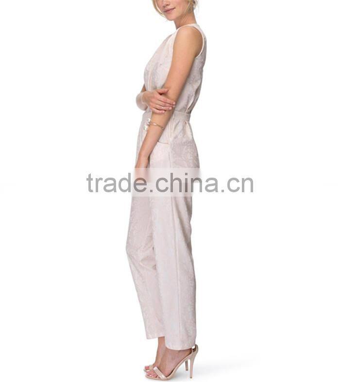 2015 elegant hot selling korean fashion fitness jumpsuit evening