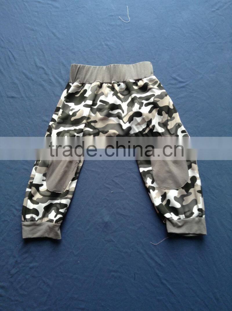 Comfortable soft high qaulity pants toddler cotton pants baby boys cheap sport pants YW-0016