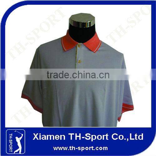 100% men cotton golf shirts