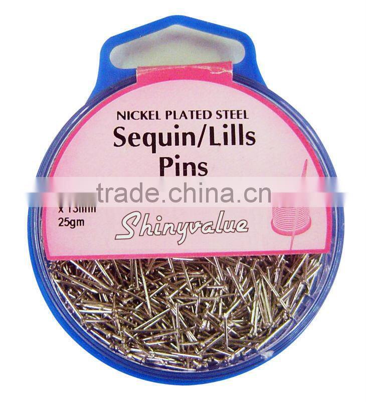 Useful Creative Nickel Plated Steel Quilters Glass Head Pins Manufacturer