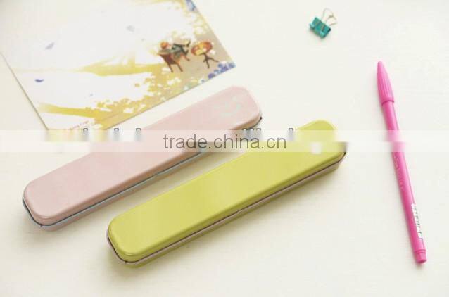 Multi colors Metal Pencil Box / Magnetic Pencil Box for Teenager