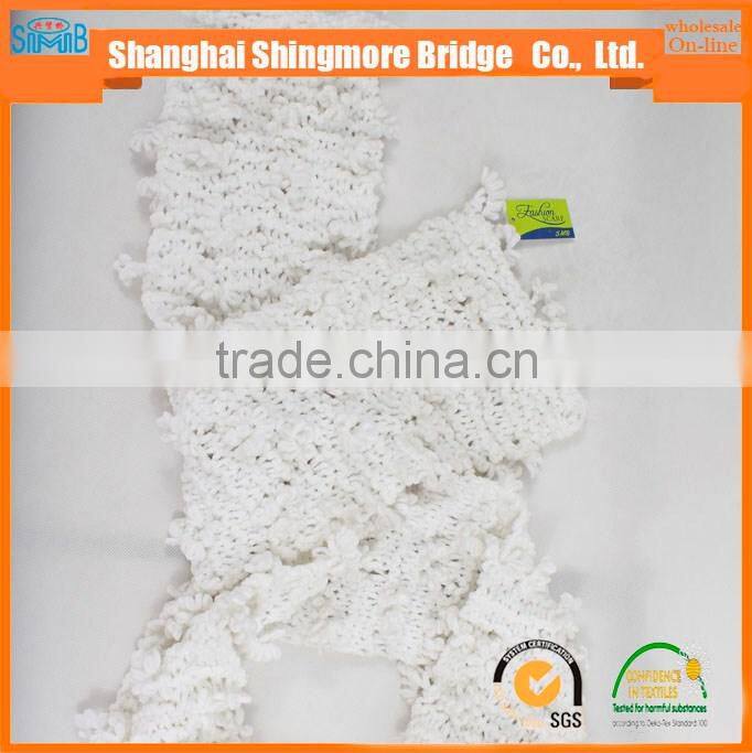 China novelty flower yarn supplier hot wholesale scarf fusion yarn for yarns knitting
