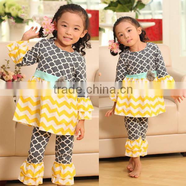 baby cotton clothes baby nonet sleeve with long pants set