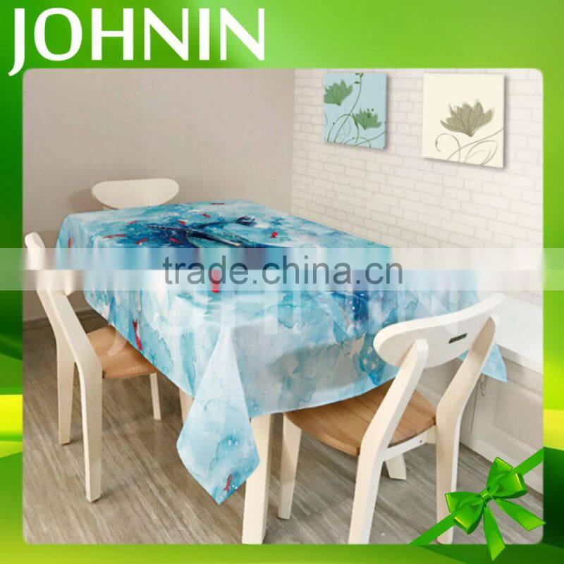 Wholesale OEM factory wedding party counter table cloth polyester