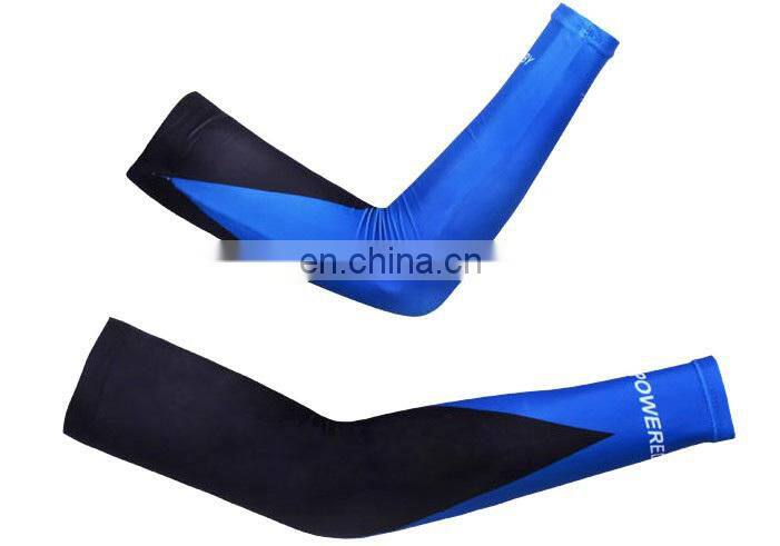 Custom Professional Compression Sports Arm Sleeves Cycling Basketball Armguards