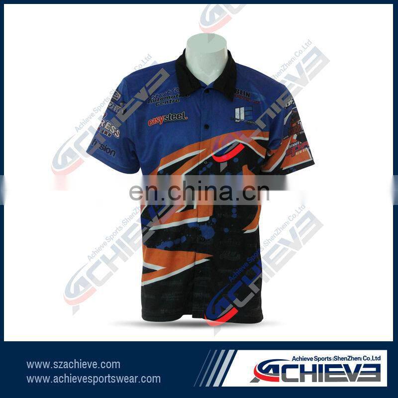 supply full sublimation motor racing wear motorcross Jersey