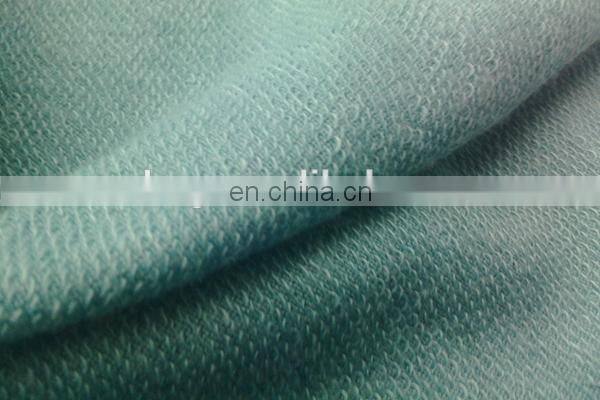 Winfar Textile Polyester Rayon General Quality Plain Dyed Knit French Terry Cloth Fabric