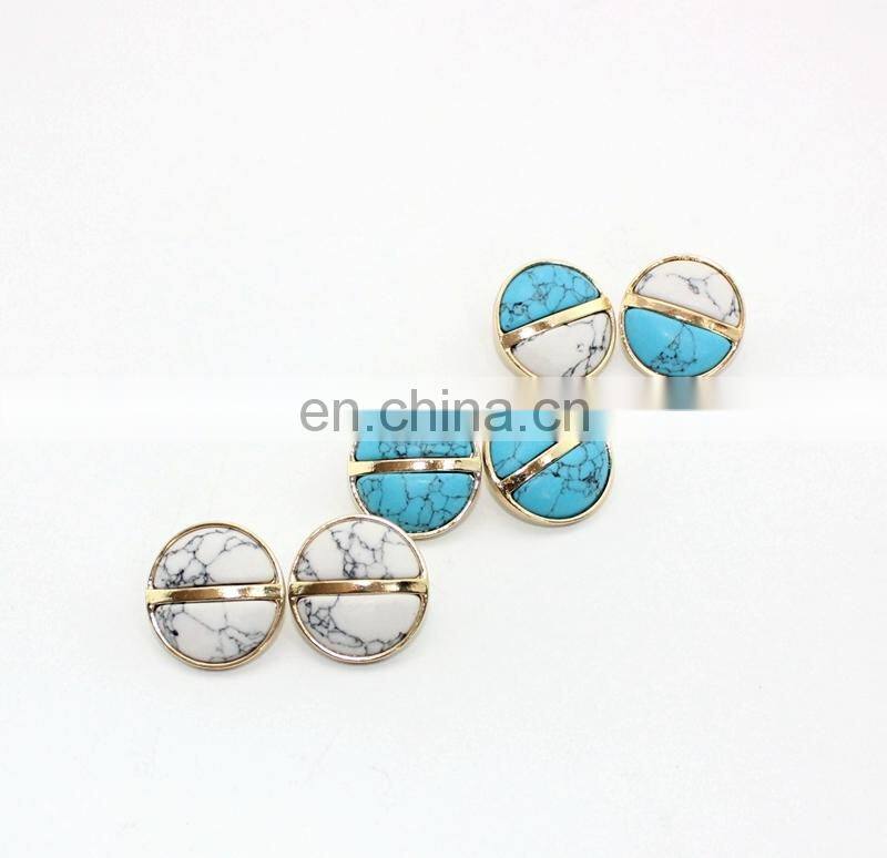 turquoise stud earrings