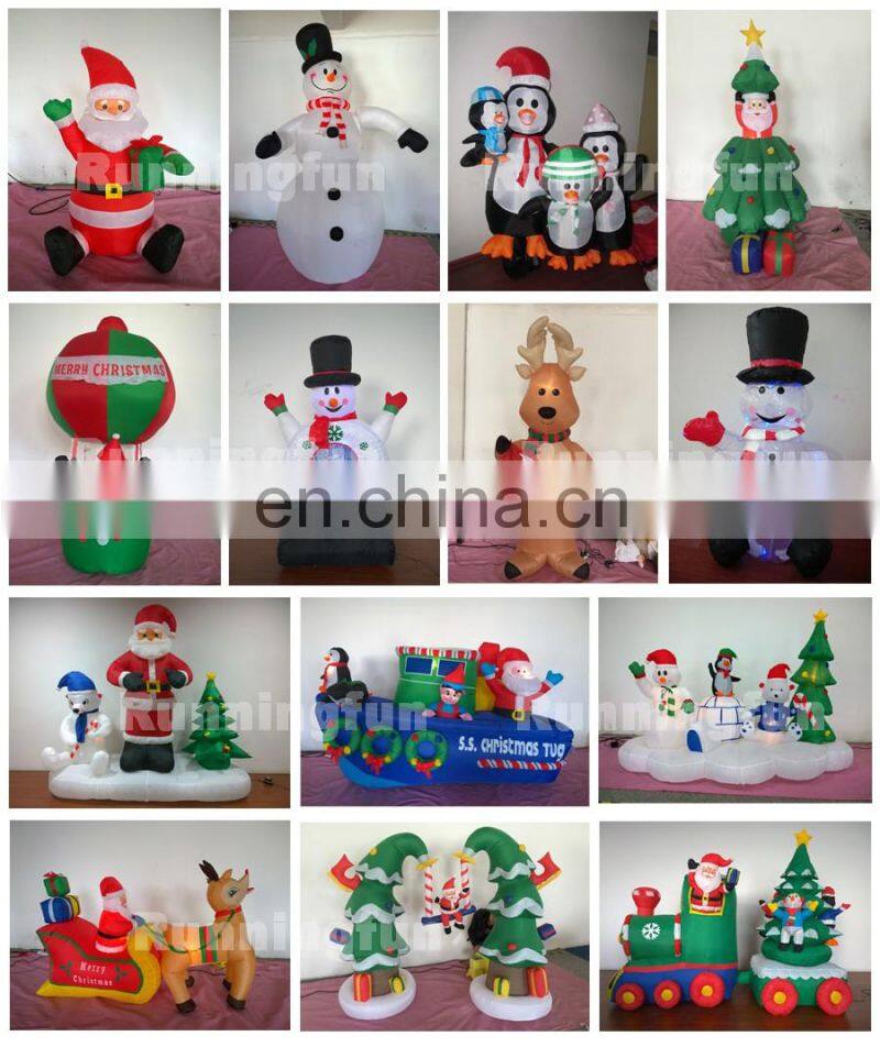 Merry Christmas outdoor christmas decorations, christmas decorating, led lighr inflatable sonwman