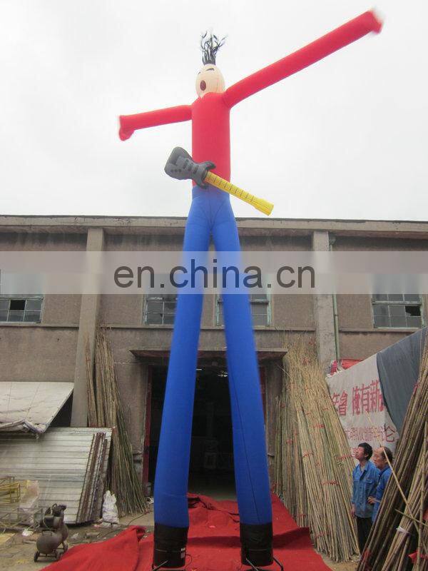 customized multicolor giant dancing inflatable advertising man