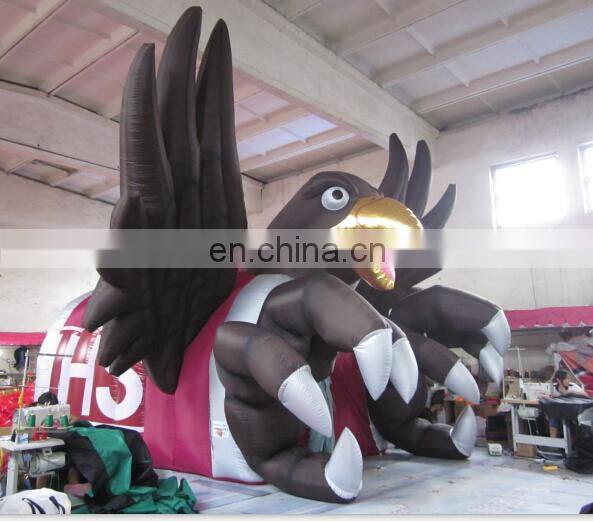 Inflatable Animal Tunnel, Inflatable Tiger-head Tunnel Games for sale