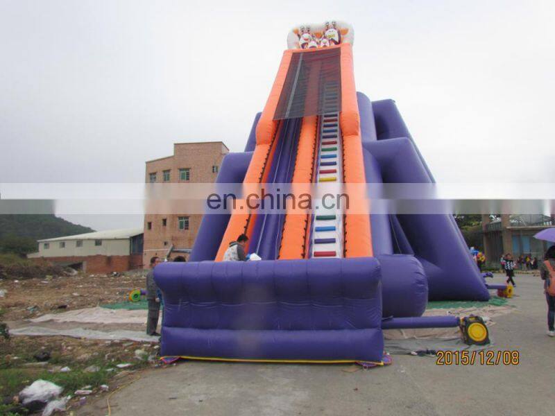 Good quality giant slide adult inflatables sale lake inflatable water slides for kids and adults