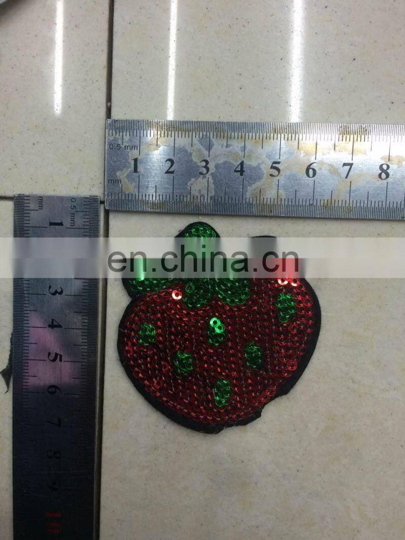 2016 cheap embroidery sequins cute hot fix motifs,fashion patches,embroidered patch