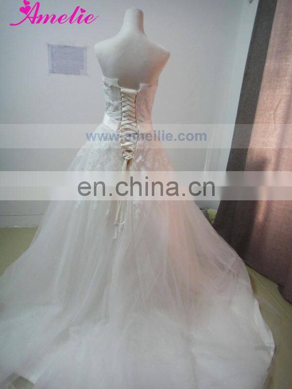 Lace Appliques A Line Real Sample German Wedding Dresses