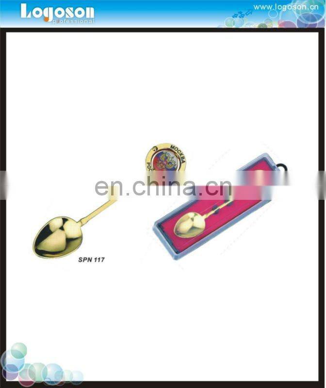 tourist gift custom home decor denmark souvenir metal spoon