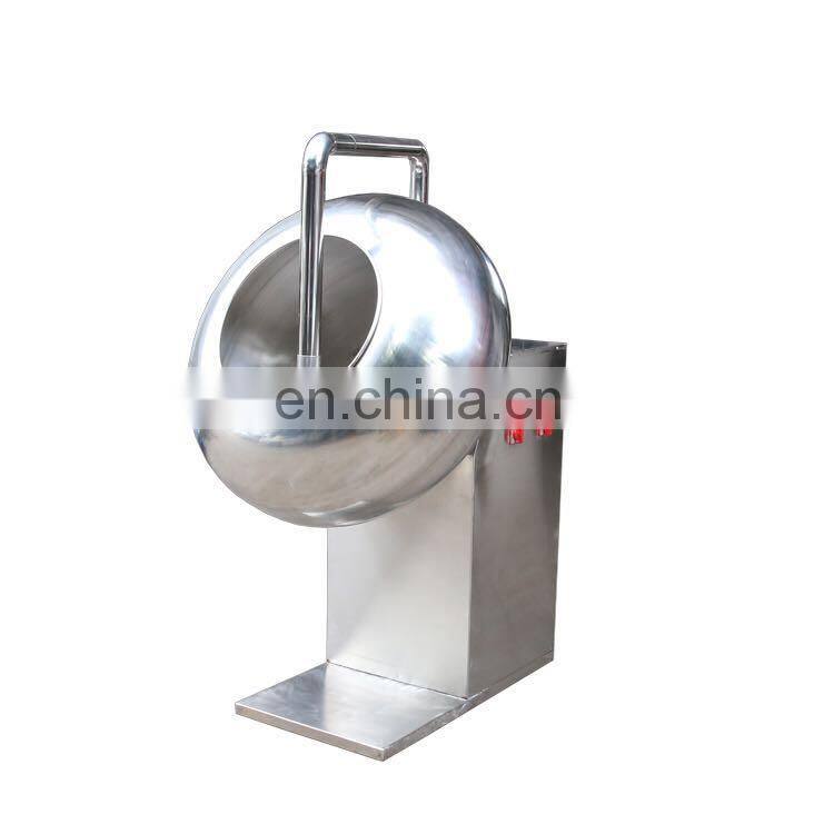 almond nuts sugar coating machine / mini chocolate beans sugar coating machine