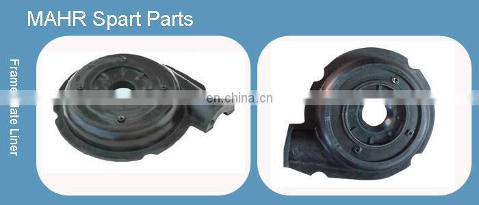 Centrifugal slurry pump parts rubber impeller