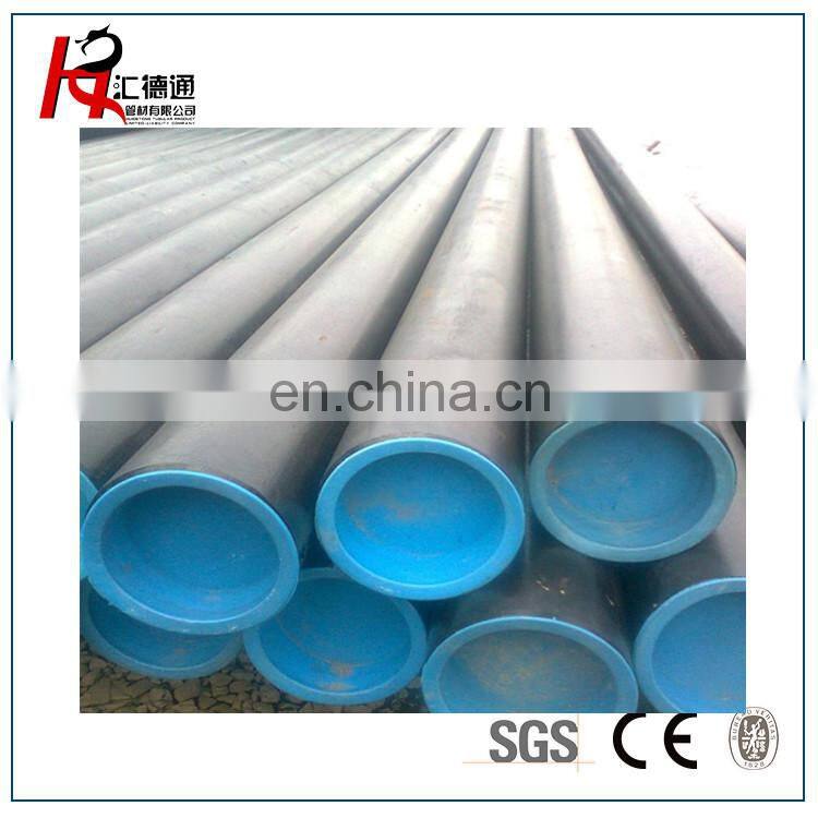 Black Paint Steel Oil Pipeline