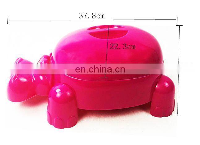 High quality materials baby potty cartoon style baby potty toilet plastic