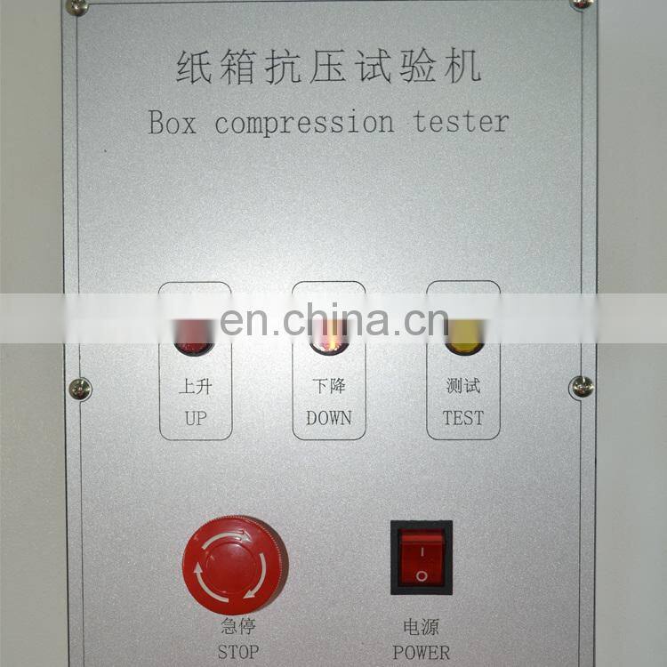 Reliable and Good carton compression clamp test machine boxes tester