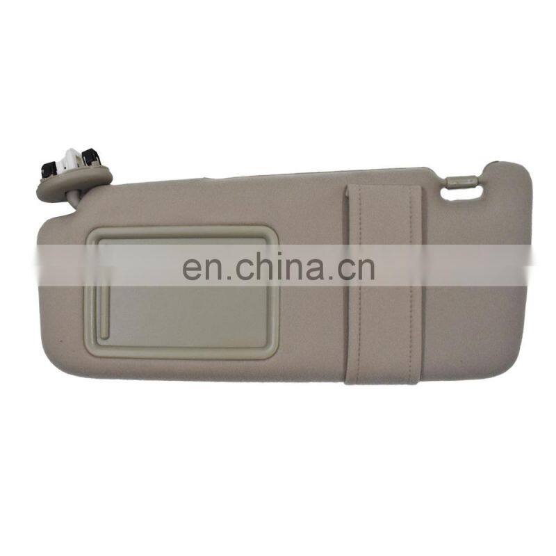 Sun Visor with Light Driver Left LH Beige for 07-11 Toyota Camry NEW