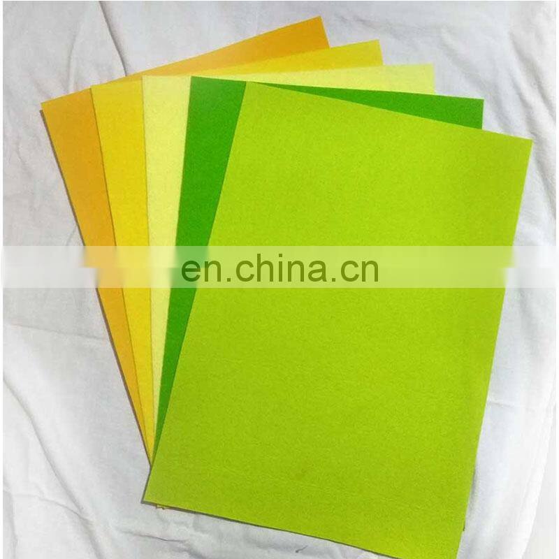 needle punched nonwoven felt fabric for tennis ball making