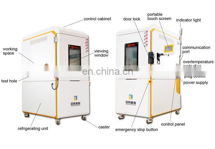 High and Low Temperature Impact Test Box Hot and Cold Impact Test Apparatus electric oven for Laboratory