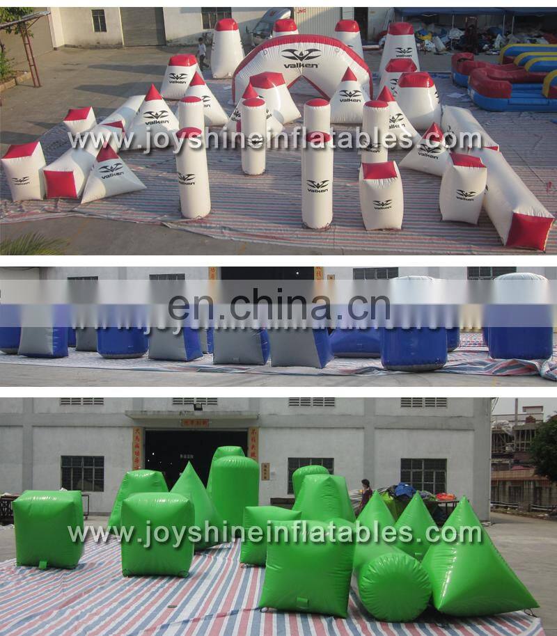 2019 Popular Gun Shooting Game Archery Laser Tag Sports Mini Win Bunker PVC Inflatable Paintball Bunkers