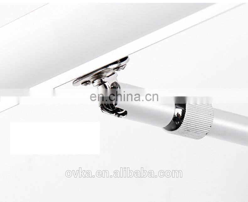 Simple modern stainless steel telescopic mirror light